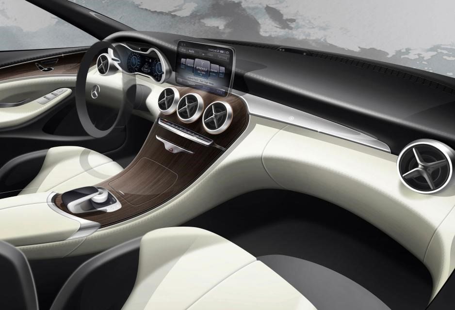 Mercedes C-Klasse - imagini cu interiorul noii generaţii - Poza 6