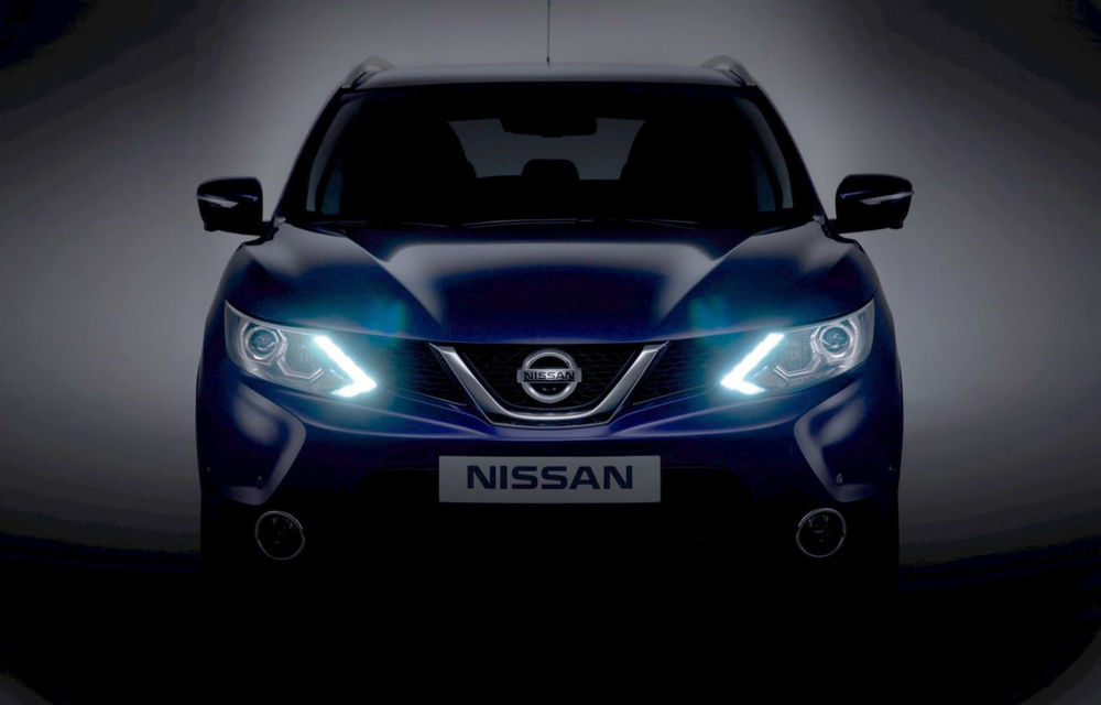 Nissan Qashqai 2 - cel mai nou teaser dezvăluie faţa crossover-ului - Poza 1