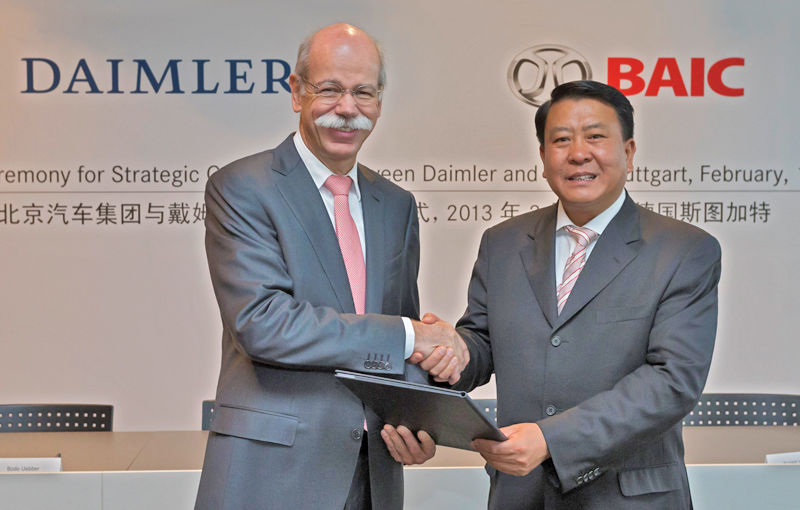 Daimler a cumpărat 12% din producătorul chinez BAIC - Poza 1