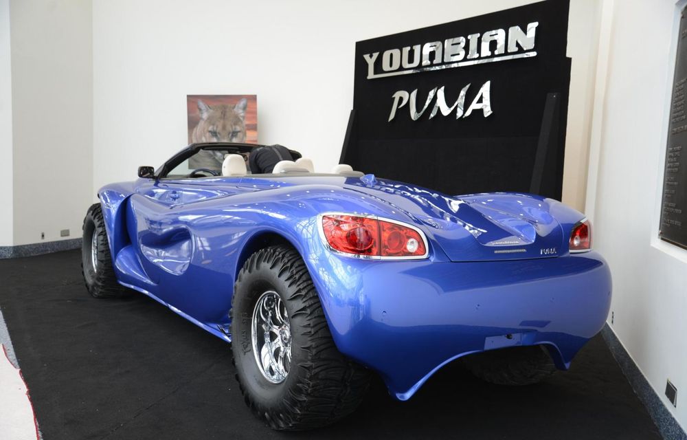 Ciudăţenia Salonului de la Los Angeles: Youabian Puma, decapotabila de şase metri şi 1.1 milioane $ - Poza 2