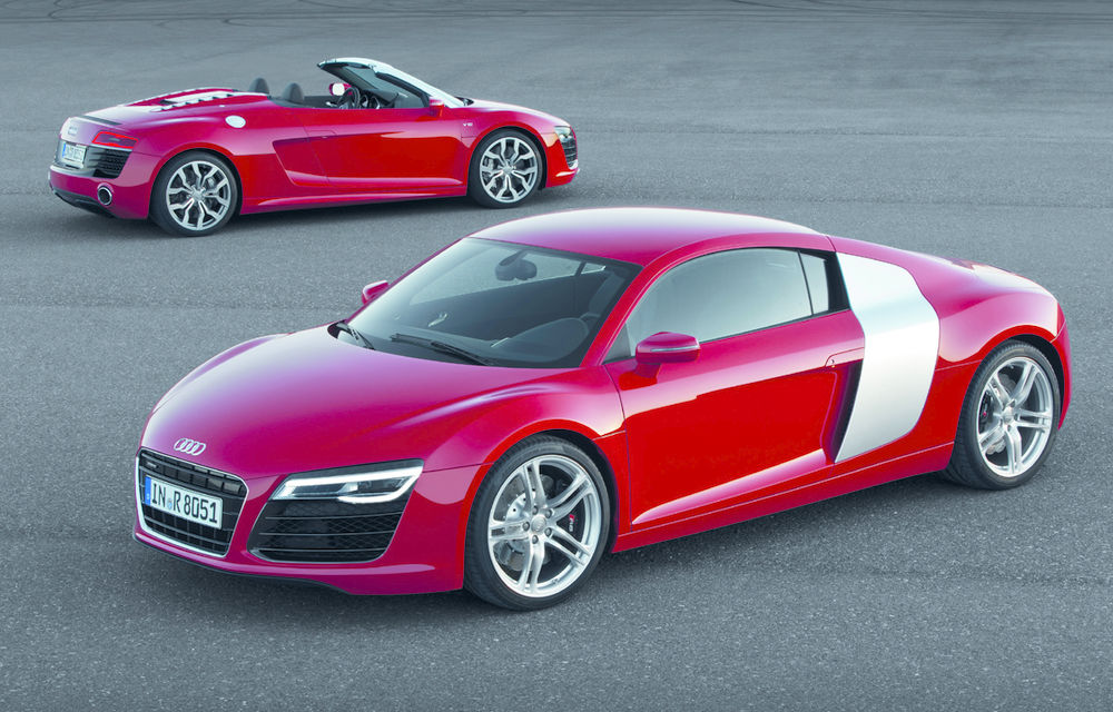 Viitorul Audi R8 va fi mai uşor cu 60 de kilograme - Poza 1