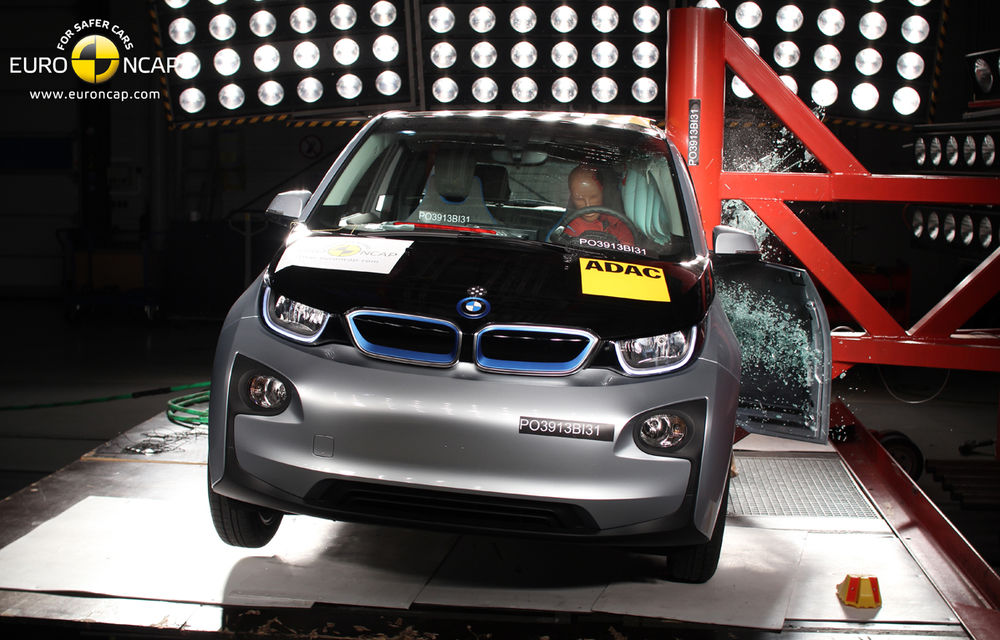 EuroNCAP: Doar 4 stele pentru BMW i3, Nissan Note, Ford EcoSport şi VW Transporter - Poza 1