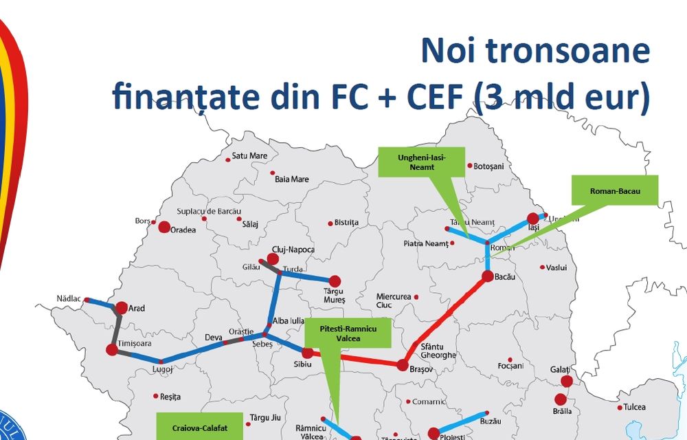 Guvernul României a prezentat noua sa propunere privind autostrăzile: 15 oraşe mari conectate până în 2018 - Poza 3