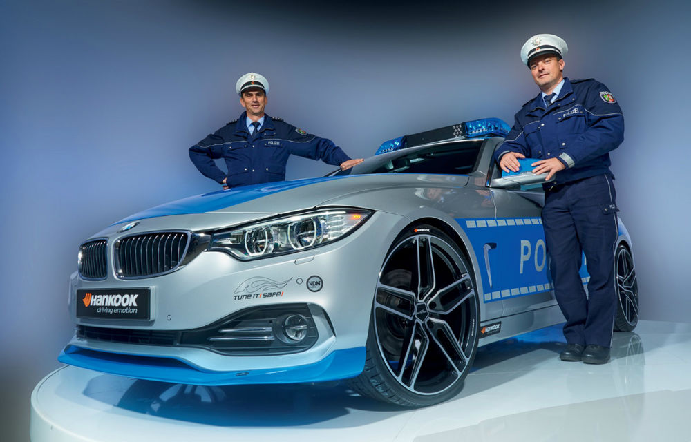 BMW Seria 4 Coupe a fost transformat în maşină de poliţie pentru Salonul de tuning de la Essen - Poza 2