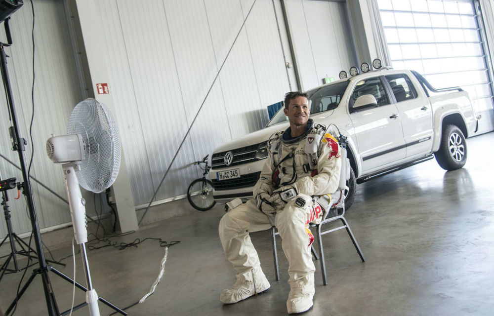 Felix Baumgartner este imaginea ediţiei speciale Volkswagen Amarok Canyon - Poza 2