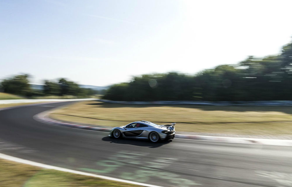 McLaren P1 a obţinut o viteză medie de peste 180 km/h pe Nurburgring - Poza 4