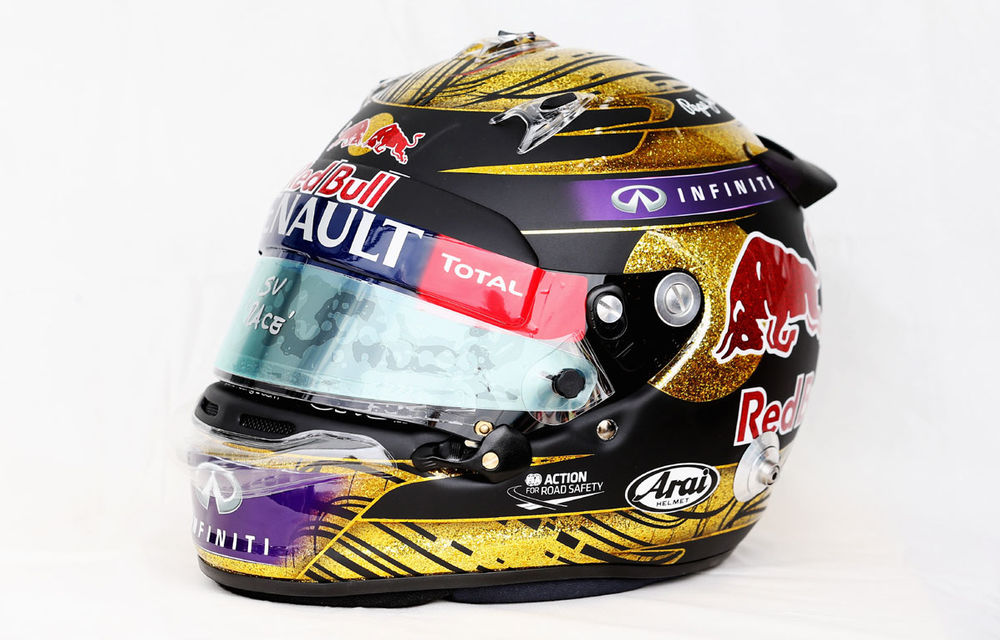 Casca lui Vettel de la Nurburgring, vândută pentru suma record de 86.000 de euro - Poza 4