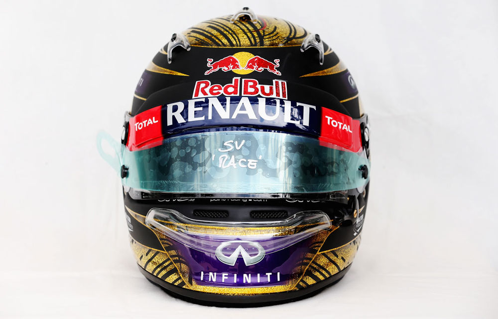 Casca lui Vettel de la Nurburgring, vândută pentru suma record de 86.000 de euro - Poza 3