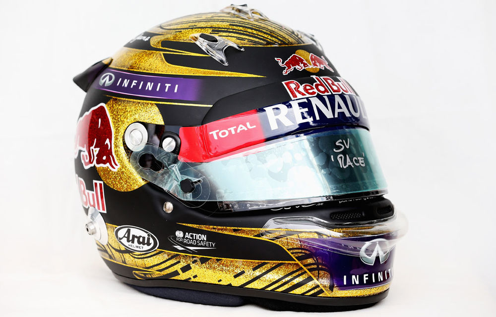 Casca lui Vettel de la Nurburgring, vândută pentru suma record de 86.000 de euro - Poza 1