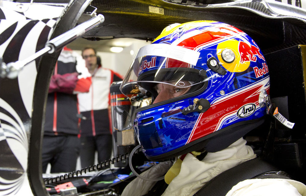 Webber a pilotat pentru prima oară prototipul Porsche pentru Le Mans - Poza 5