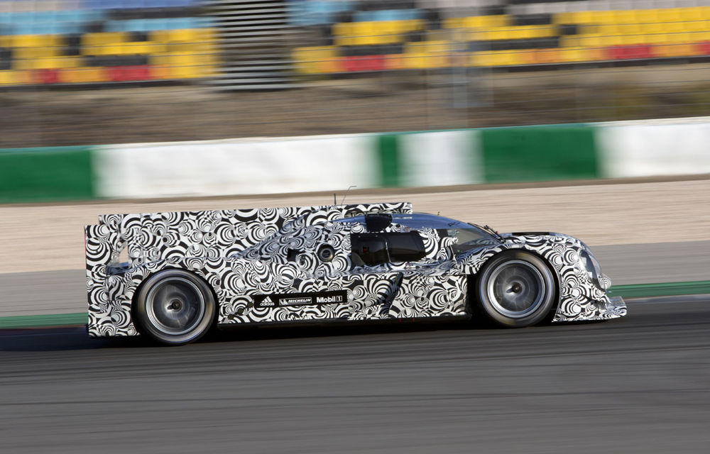 Webber a pilotat pentru prima oară prototipul Porsche pentru Le Mans - Poza 4