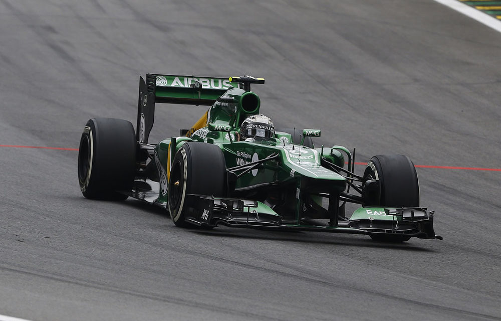 VIDEO: Monopostul Caterham pentru sezonul 2014 a trecut testele de siguranţă - Poza 1