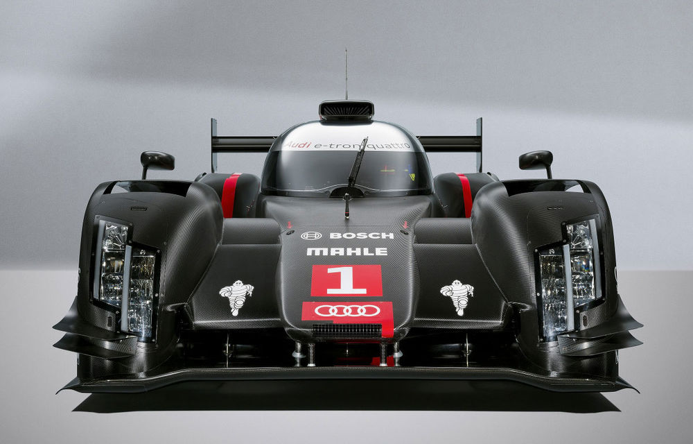 Audi R18 e-tron quattro - acelaşi nume pentru modelul Audi cu tehnologii noi pentru Le Mans 2014 - Poza 4