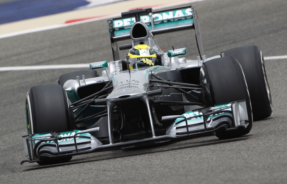 Rosberg a dezvăluit că i-a explodat un pneu la 320 km/h în testele din Bahrain - Poza 1