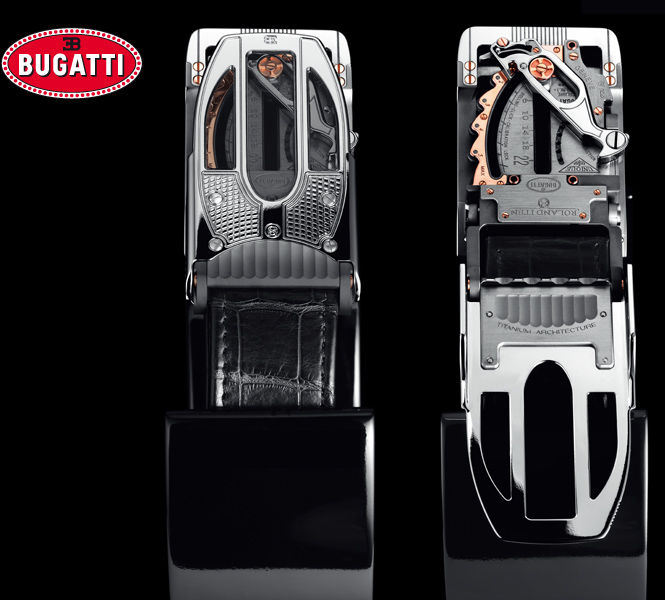 Bugatti lansează un nou produs exotic: o cataramă cu aur și cristale - Poza 4