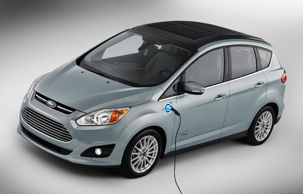 Ford C-Max Solar Energi Concept promite alimentarea bateriilor mașinii prin panourile solare de pe plafon - Poza 2