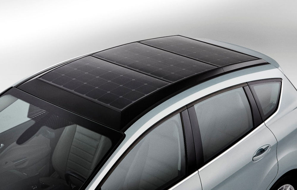 Ford C-Max Solar Energi Concept promite alimentarea bateriilor mașinii prin panourile solare de pe plafon - Poza 4