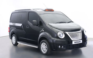 Nissan NV200, viitorul taxi londonez, a primit o faţă complet nouă