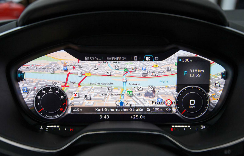 Audi TT îşi dezvăluie parţial interiorul la CES 2014, primul eveniment al anului din lumea IT - Poza 2