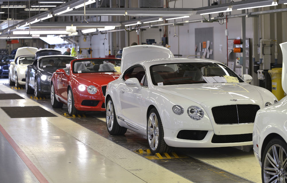 Bentley a obţinut o creştere de 19% a vânzărilor în 2013 - Poza 1