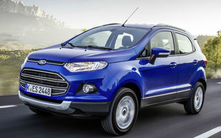 Ford vrea să-şi tripleze vânzările de SUV-uri după lansarea noilor EcoSport şi Edge