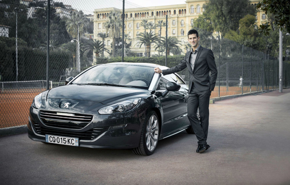 Novak Djokovic a devenit imaginea mărcii Peugeot - Poza 1