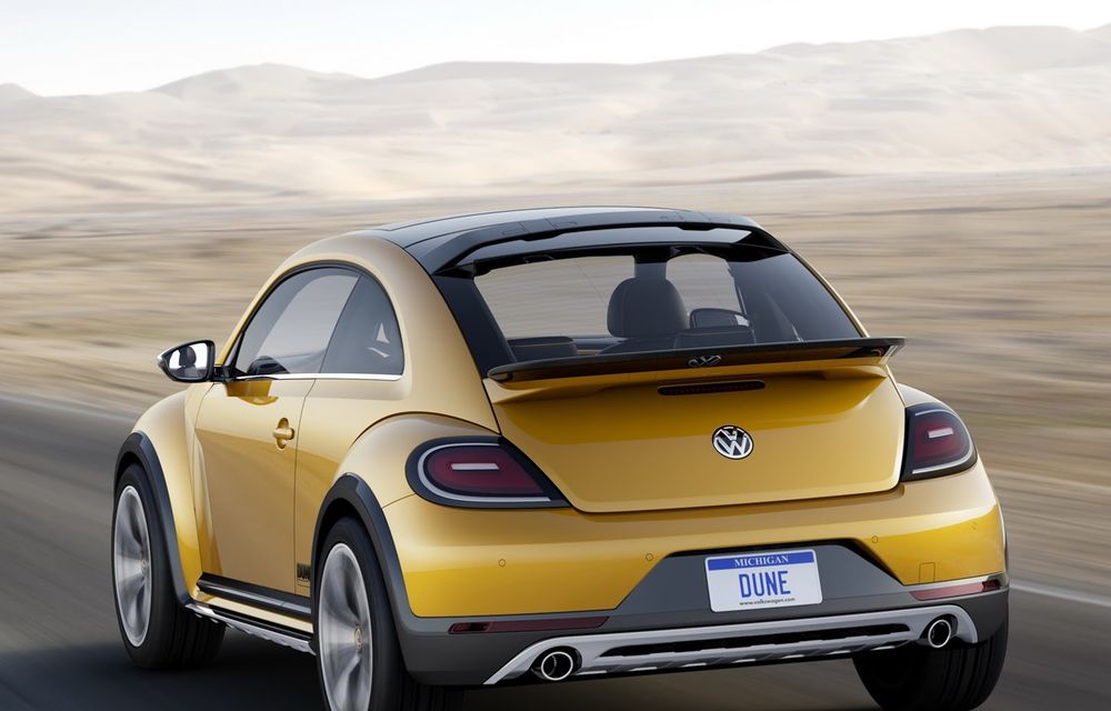 Volkswagen Beetle Dune Concept - imagini oficiale cu viitoarea broască pentru „off-road” - Poza 6
