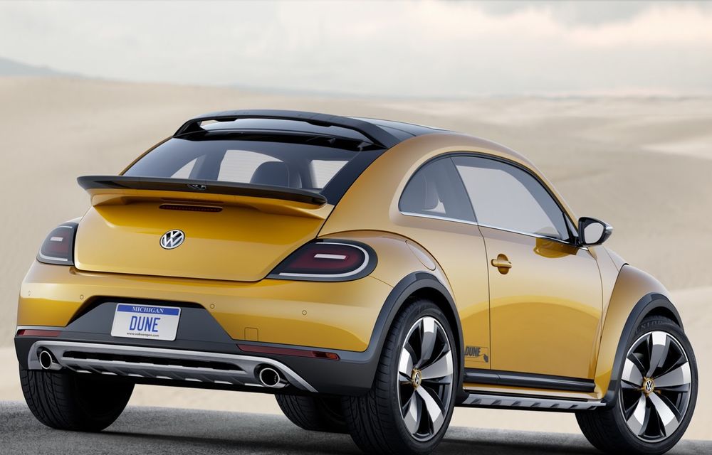 Volkswagen Beetle Dune Concept - imagini oficiale cu viitoarea broască pentru „off-road” - Poza 3