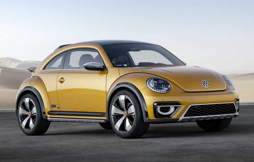 Volkswagen Beetle Dune Concept - imagini oficiale cu viitoarea broască pentru „off-road” - Poza 1