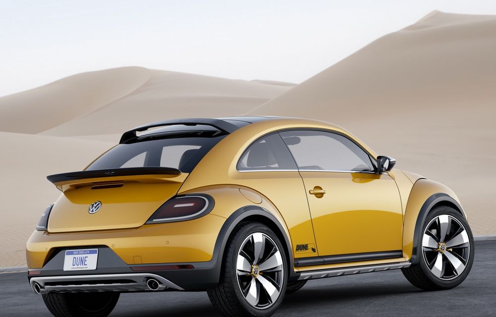 Volkswagen Beetle Dune Concept - imagini oficiale cu viitoarea broască pentru „off-road” - Poza 4