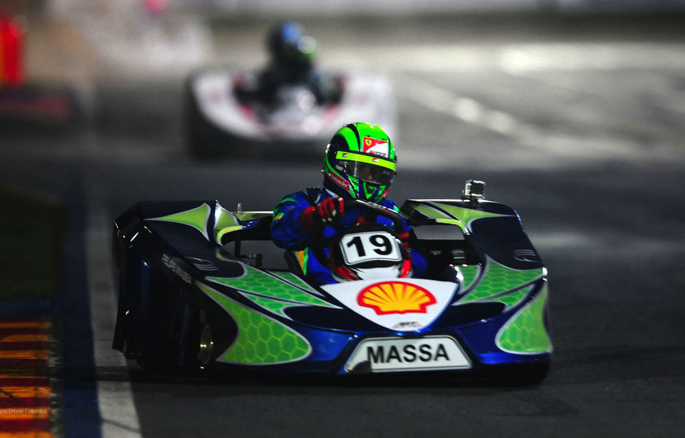 Liuzzi a câştigat cursa de karting organizată de Massa şi dedicată lui Schumacher - Poza 1