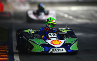 Liuzzi a câştigat cursa de karting organizată de Massa şi dedicată lui Schumacher