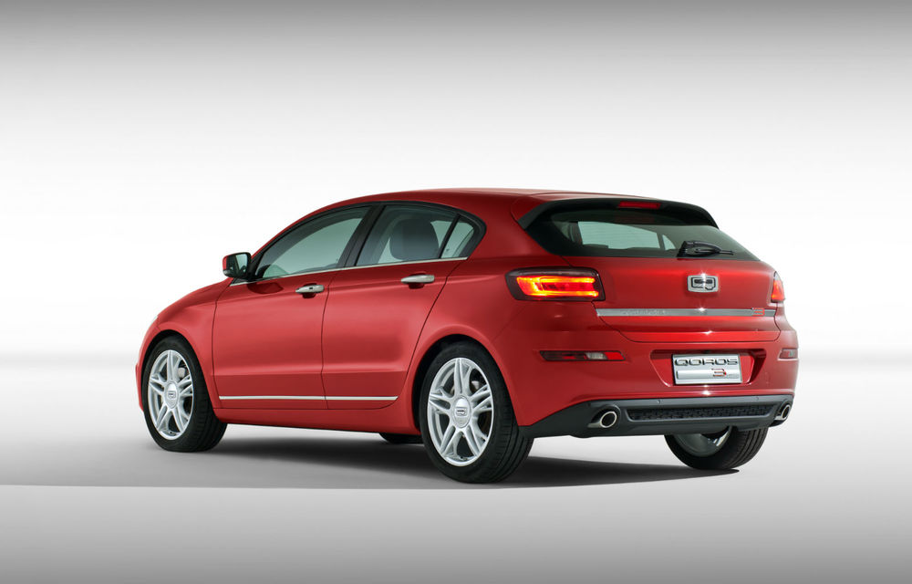 Qoros 3 Hatch - al doilea model al chinezilor va rivaliza cu Volkswagen Golf - Poza 2