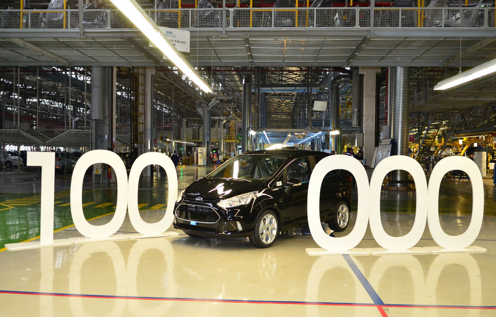 Record de producţie pentru Ford şi uzina de la Craiova: 100.000 de unităţi B-Max - Poza 2