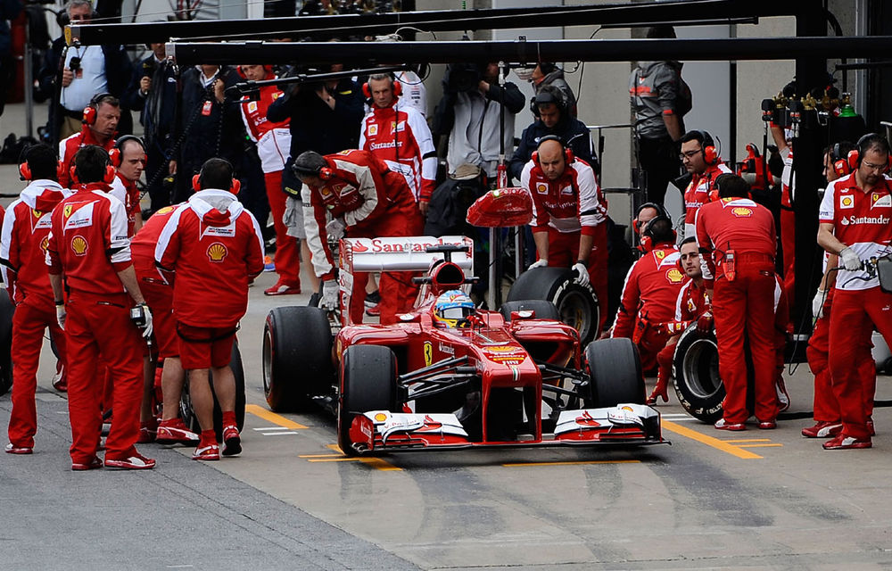 Ferrari, echipa cu cele mai rapide opriri la boxe în 2013 - Poza 1