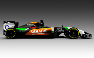 Force India a publicat prima imagine a noului monopost pentru sezonul 2014