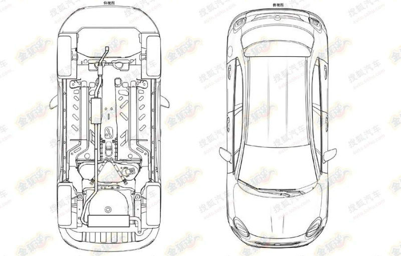 Fiat 500X, viitorul crossover al italienilor, deconspirat de schiţele de patent - Poza 3