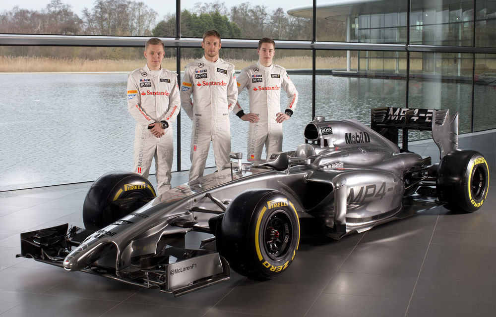 McLaren a dezvăluit noul monopost MP4-29 pentru sezonul 2014 - Poza 1