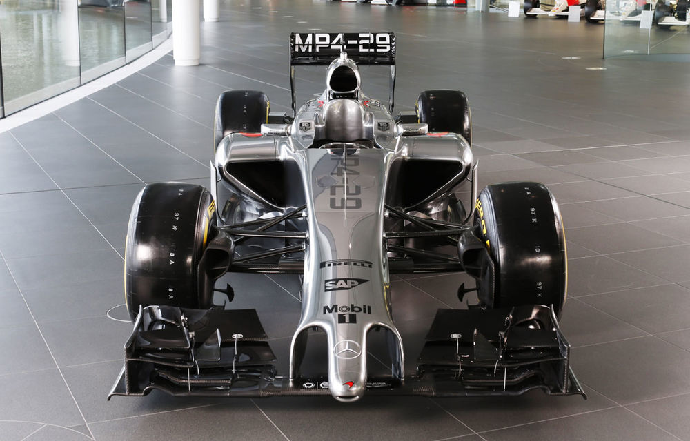 McLaren a dezvăluit noul monopost MP4-29 pentru sezonul 2014 - Poza 3