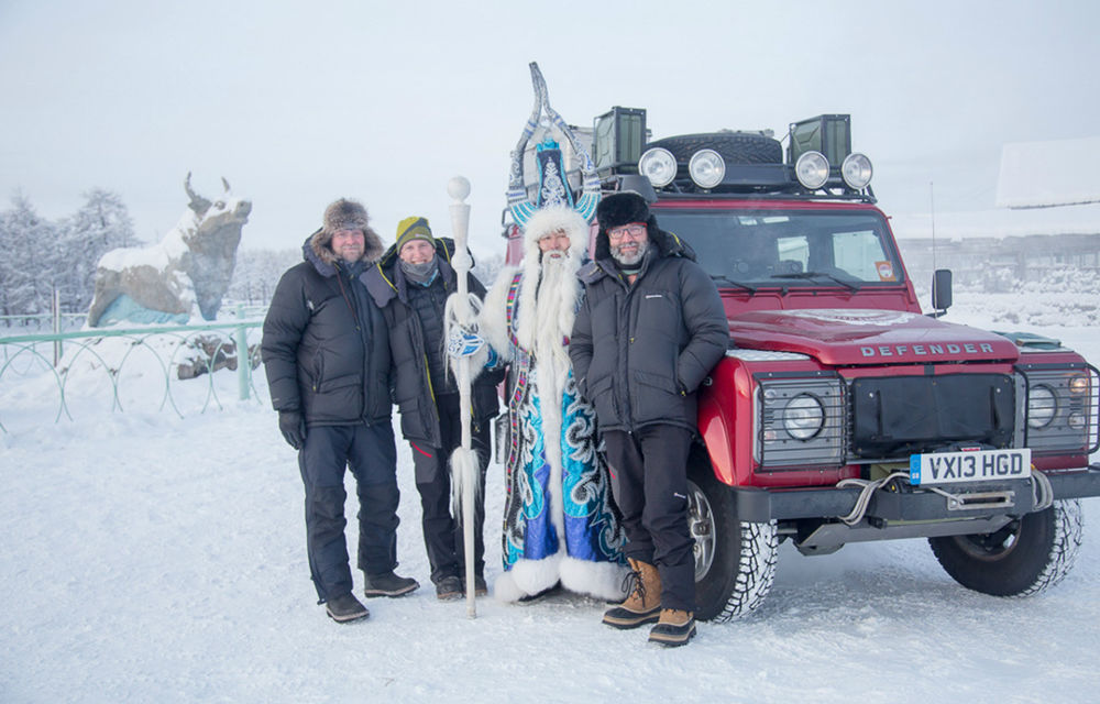 Land Rover Defender a mers la &quot;Polul Frigului&quot;, locul cu cea mai scăzută temperatură de pe Glob - Poza 3