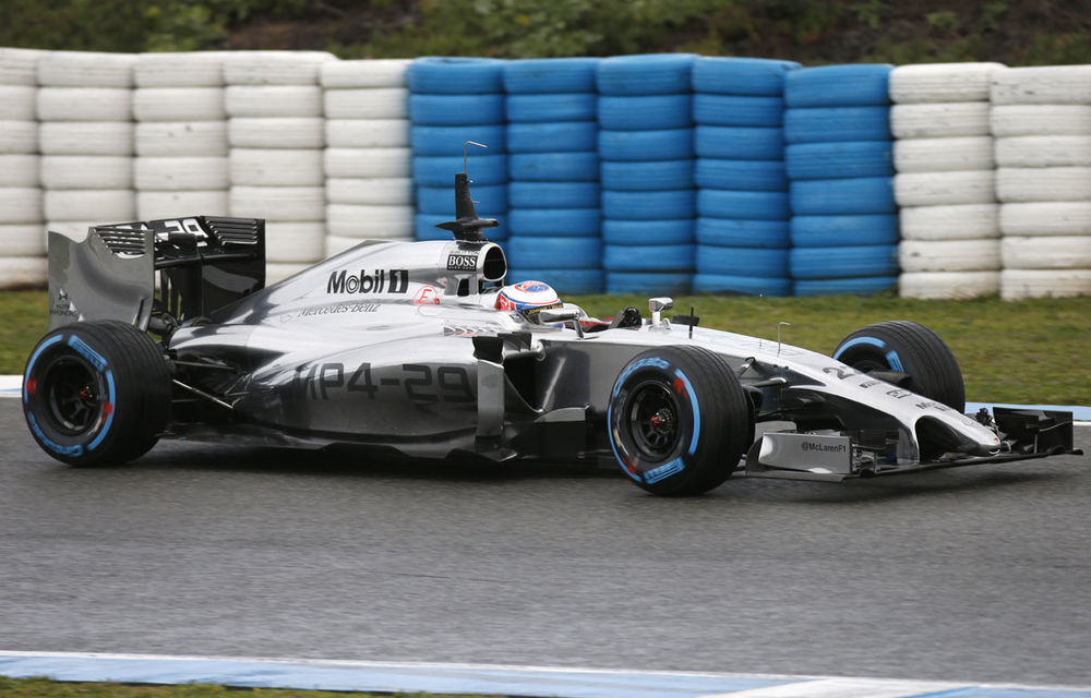 McLaren a introdus la Jerez o suspensie spate inovatoare - Poza 1