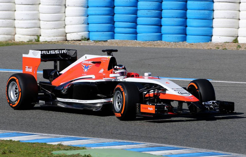 Noul monopost Marussia a debutat în testele de la Jerez - Poza 2