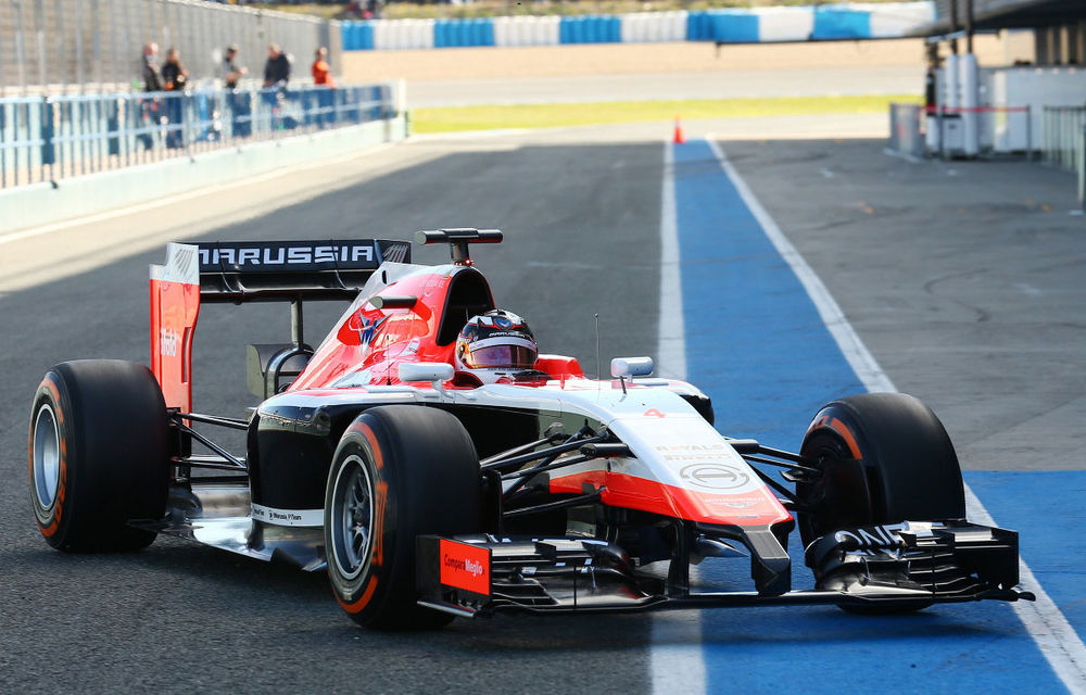 Noul monopost Marussia a debutat în testele de la Jerez - Poza 1