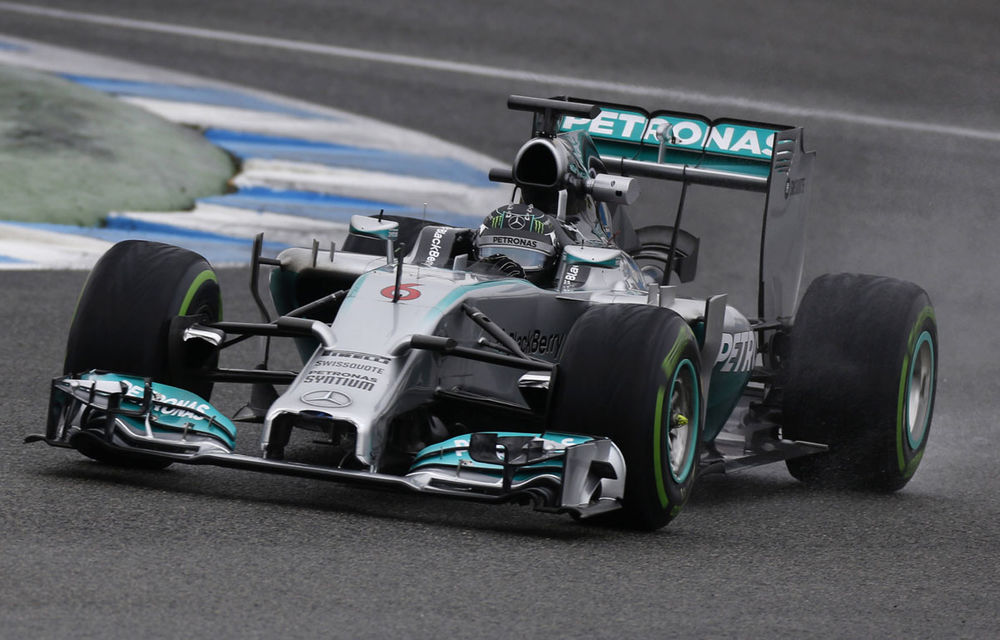Video: Sunetul motorului Mercedes în shakedown-ul de la Silverstone - Poza 1