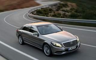 Mercedes-Benz S-Klasse primeşte patru versiuni noi în martie