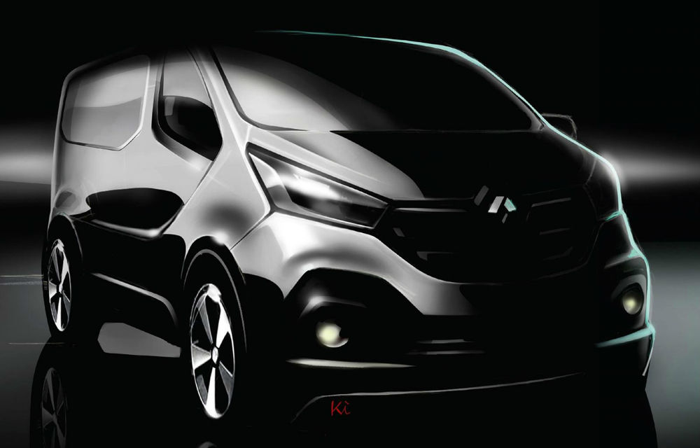 Noile generaţii Opel Vivaro şi Renault Trafic, anunţate de două schiţe oficiale - Poza 2