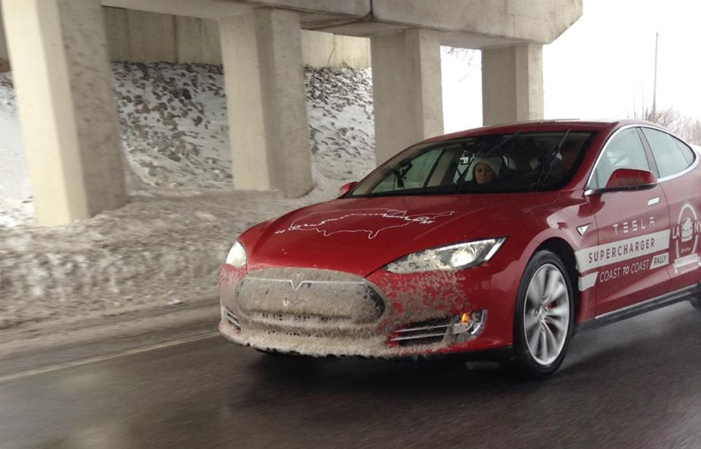 Tesla Model S a stabilit un record pentru traversarea Statelor Unite: 76.5 ore - Poza 3