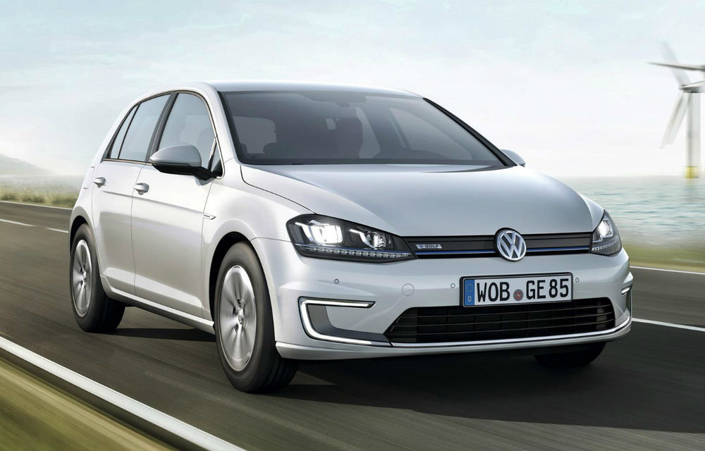 Volkswagen e-Golf, versiunea electrică a compactei, a debutat în Germania - Poza 1