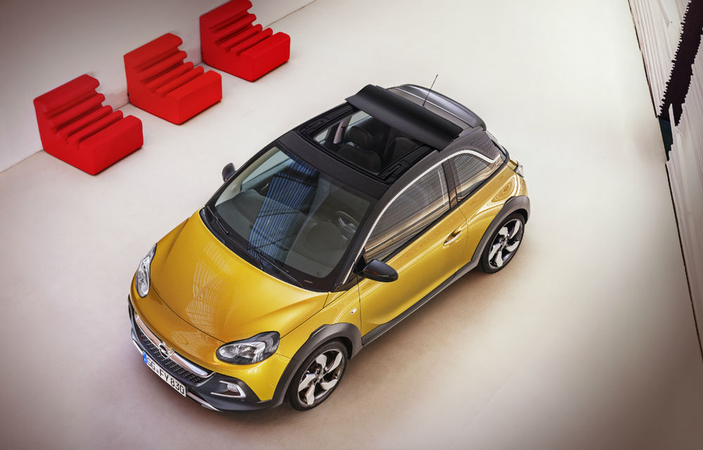 Opel Adam Rocks: imagini oficiale ale versiunii de serie a crossoverului decapotabil al nemţilor - Poza 1