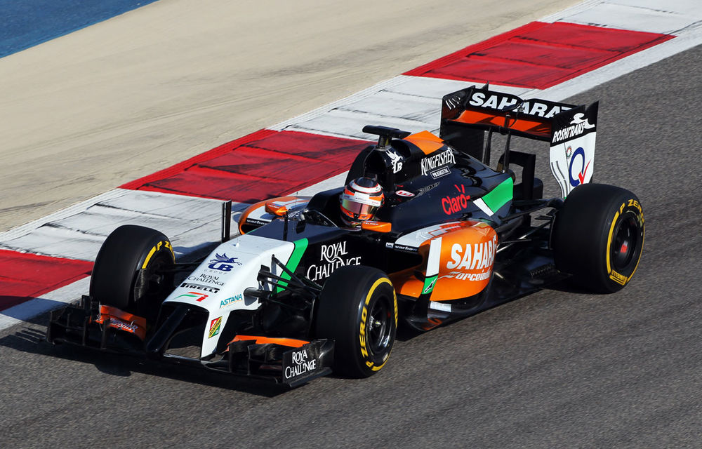 Hulkenberg, cel mai rapid în prima zi de teste din Bahrain - Poza 1
